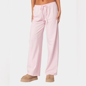 EDIKTED Olivia Striped Loose Fit Pants